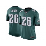 Men's Nike Philadelphia Eagles #26 Sidney Jones Limited Midnight Green Team Color NFL Jersey