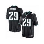 Men's Nike Philadelphia Eagles #29 Terrence Brooks Limited Black Alternate NFL Jersey