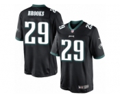 Men's Nike Philadelphia Eagles #29 Terrence Brooks Limited Black Alternate NFL Jersey