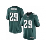 Men's Nike Philadelphia Eagles #29 Terrence Brooks Limited Midnight Green Team Color NFL Jersey