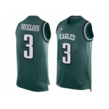 Men's Nike Philadelphia Eagles #3 Matt McGloin Limited Midnight Green Player Name & Number Tank Top NFL Jersey