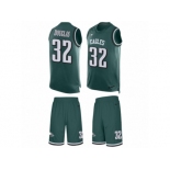 Men's Nike Philadelphia Eagles #32 Rasul Douglas Limited Midnight Green Tank Top Suit NFL Jerseyey