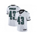 Men's Nike Philadelphia Eagles #43 Darren Sproles Vapor Untouchable Limited White NFL Jersey