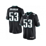 Men's Nike Philadelphia Eagles #53 Nigel Bradham Limited Black Alternate NFL Jersey