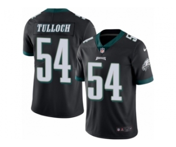 Men's Nike Philadelphia Eagles #54 Stephen Tulloch Limited Black Rush NFL Jersey