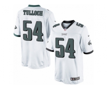 Men's Nike Philadelphia Eagles #54 Stephen Tulloch Limited White NFL Jersey