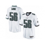 Men's Nike Philadelphia Eagles #56 Chris Long Limited White NFL Jersey