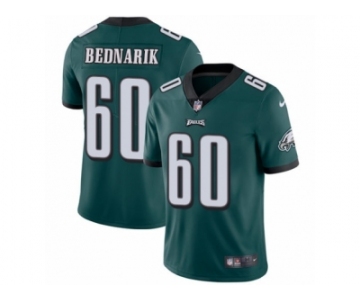 Men's Nike Philadelphia Eagles #60 Chuck Bednarik Vapor Untouchable Limited Midnight Green Team Color NFL Jersey