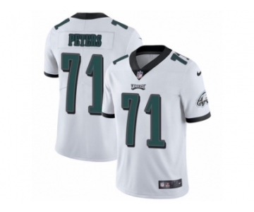 Men's Nike Philadelphia Eagles #71 Jason Peters Vapor Untouchable Limited White NFL Jersey