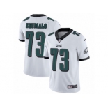 Men's Nike Philadelphia Eagles #73 Isaac Seumalo Vapor Untouchable Limited White NFL Jersey