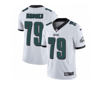 Men's Nike Philadelphia Eagles #79 Brandon Brooks Vapor Untouchable Limited White NFL Jersey