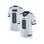 Men's Nike Philadelphia Eagles #8 Donnie Jones Vapor Untouchable Limited White NFL Jersey