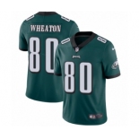 Men's Nike Philadelphia Eagles #80 Markus Wheaton Midnight Green Team Color Vapor Untouchable Limited Player NFL Jersey