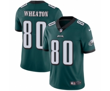 Men's Nike Philadelphia Eagles #80 Markus Wheaton Midnight Green Team Color Vapor Untouchable Limited Player NFL Jersey