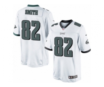 Men's Nike Philadelphia Eagles #82 Torrey Smith Limited White NFL Jersey