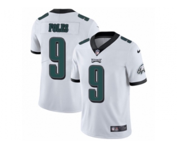 Men's Nike Philadelphia Eagles #9 Nick Foles Vapor Untouchable Limited White NFL Jersey