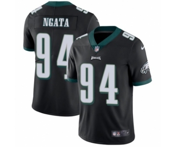 Men's Nike Philadelphia Eagles #94 Haloti Ngata Black Alternate Vapor Untouchable Limited Player NFL Jersey