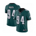 Men's Nike Philadelphia Eagles #94 Haloti Ngata Midnight Green Team Color Vapor Untouchable Limited Player NFL Jersey