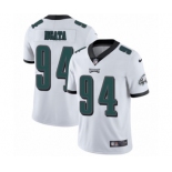 Men's Nike Philadelphia Eagles #94 Haloti Ngata White Vapor Untouchable Limited Player NFL Jersey