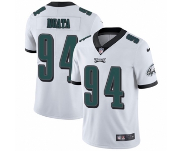 Men's Nike Philadelphia Eagles #94 Haloti Ngata White Vapor Untouchable Limited Player NFL Jersey