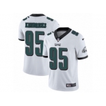 Men's Nike Philadelphia Eagles #95 Mychal Kendricks Vapor Untouchable Limited White NFL Jersey