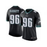 Men's Nike Philadelphia Eagles #96 Derek Barnett Limited Black Alternate NFL Jersey