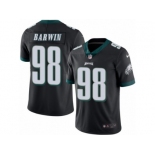 Men's Nike Philadelphia Eagles #98 Connor Barwin Limited Black Rush NFL Jersey