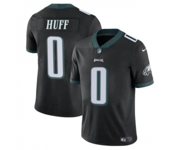 Men's Philadelphia Eagles #0 Bryce Huff Black Vapor Untouchable Limited Football Stitched Jersey