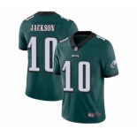 Men's Philadelphia Eagles #10 DeSean Jackson Midnight Green Team Color Vapor Untouchable Limited Player Football Jersey