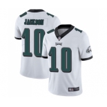 Men's Philadelphia Eagles #10 DeSean Jackson White Vapor Untouchable Limited Player Football Jersey