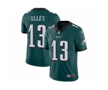 Men's Philadelphia Eagles #13 Devon Allen Green Vapor Untouchable Limited Stitched Jersey