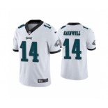 Men's Philadelphia Eagles #14 Kenneth Gainwell White Vapor Untouchable Limited Stitched Football Jersey