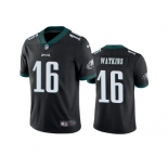 Men's Philadelphia Eagles #16 Quez Watkins 2022 Black Vapor Untouchable Limited Stitched Jersey