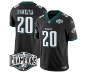 Men's Philadelphia Eagles #20 Brian Dawkins Black 2024 New NFC East Champions F.U.S.E. Vapor Untouchable Limited Stitched Football Jersey