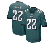 Men's Philadelphia Eagles #22 Kelee Ringo Green Stitched Game Jersey