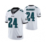 Men's Philadelphia Eagles #24 James Bradberry White Vapor Untouchable Limited Stitched Jersey