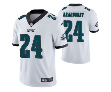 Men's Philadelphia Eagles #24 James Bradberry White Vapor Untouchable Limited Stitched Jersey