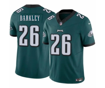 Men's Philadelphia Eagles #26 Saquon Barkley Green 2023 F.U.S.E. Vapor Untouchable Limited Football Stitched Jersey