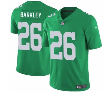 Men's Philadelphia Eagles #26 Saquon Barkley Kelly Green Vapor Untouchable Limited Football Stitched Jersey