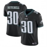 Men's Philadelphia Eagles #30 Quinyon Mitchell Black 2024 Draft Vapor Untouchable Limited Football Stitched Jersey