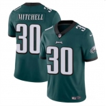 Men's Philadelphia Eagles #30 Quinyon Mitchell Green 2024 Draft Vapor Untouchable Limited Football Stitched Jersey