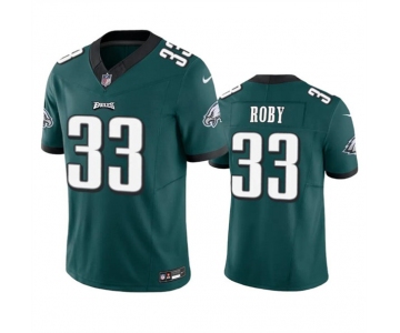 Men's Philadelphia Eagles #33 Bradley Roby Green 2023 F.U.S.E. Vapor Untouchable Limited Football Stitched Jersey