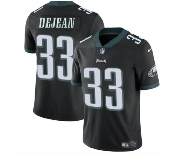 Men's Philadelphia Eagles #33 Cooper DeJean Black 2024 Draft Vapor Untouchable Limited Football Stitched Jersey