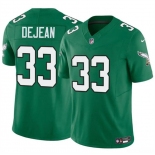 Men's Philadelphia Eagles #33 Cooper DeJean Green 2024 Draft F.U.S.E. Vapor Untouchable Throwback Limited Football Stitched Jersey