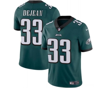 Men's Philadelphia Eagles #33 Cooper DeJean Green 2024 Draft Vapor Untouchable Limited Football Stitched Jersey