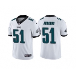 Men's Philadelphia Eagles #51 Cameron Jurgens White Vapor Untouchable Limited Stitched Jersey