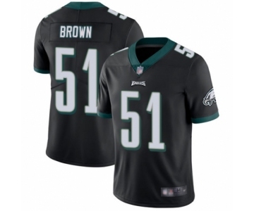 Men's Philadelphia Eagles #51 Zach Brown Black Alternate Vapor Untouchable Limited Player Football Jersey