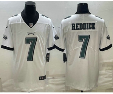 Men's Philadelphia Eagles #7 Haason Reddick White Vapor Untouchable Limited Stitched Jersey