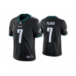 Men's Philadelphia Eagles #7 Joe Flacco Black Vapor Untouchable Limited Stitched Football Jersey