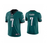 Men's Philadelphia Eagles #7 Joe Flacco Green Vapor Untouchable Limited Stitched Football Jersey